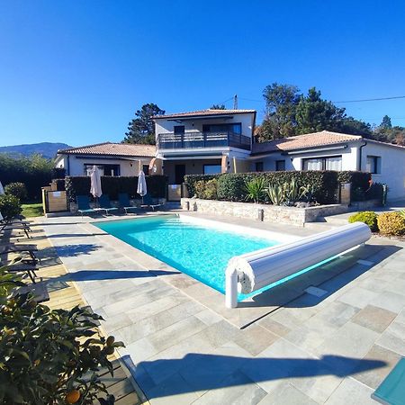 Cote Et Mer - Appartement Haut Standing Dans Villa Avec Piscine Et Vue Mer Taglio-Isolaccio Exteriér fotografie